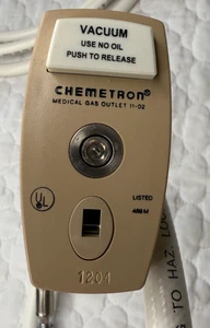 Chemetron Vacuum Medical Gas Outlet 1204 + Hose - Picture 1 of 3