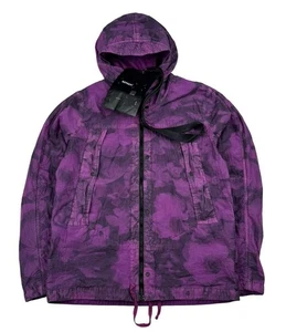 Leichte Windbreaker Jacke mit lila Print für Herren Größe M - Bild 1 von 10