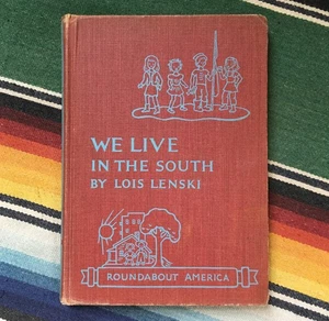 Lois Lenski We Live in the South First Edition (Ex-Library) - Picture 1 of 9