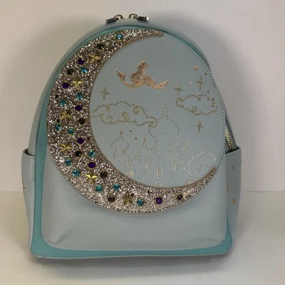 Disney Parks Даниэль Николь Аладдин жасмин светло-синий мини рюкзак новый с Ярлыками - Изображение 1 из 4