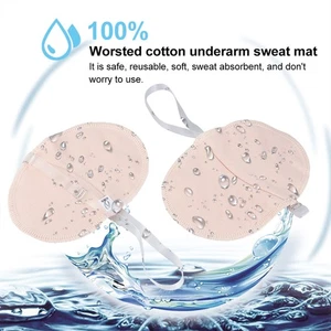 2 Pairs Schweißdicht Mann Achsel-Schweißpads Vorbeugung Von Achselschweiß - Bild 1 von 12