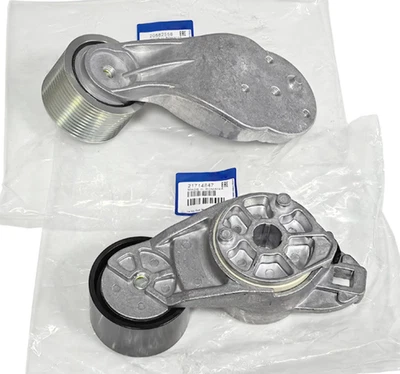 New Belt Tensioner & Idler Pulley Set for Volvo VNL D13 10.8L 11.9L 12.8L 14.9L - Image 1 of 4