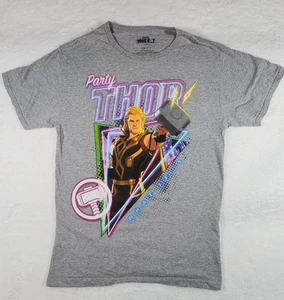 Marvel Studios What If...? Party Thor Youth T-Shirt Size Small Gray Pullover - Picture 1 of 5