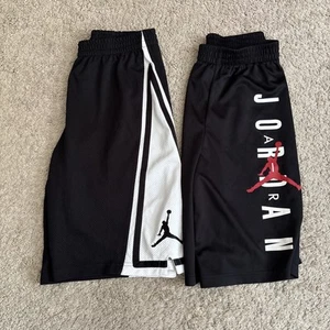Boys Jordan Youth XL Basketball Shorts Black Bundle - Picture 1 of 5