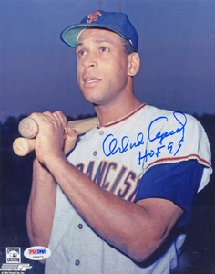 Orlando Cepeda SIGNED 8x10 Photo + HOF 99 SF Giants PSA/DNA AUTOGRAPHED - Picture 1 of 1