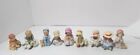 Vtg Mini 9 Holly Hobbie Series  Hand Painted Figures 20k