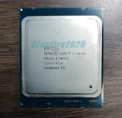 Intel Core i7-4820K SR1AU 3.7GHz 4 Cores 130W LGA2011 CPU Processor i7 4820K - Image 1 of 4