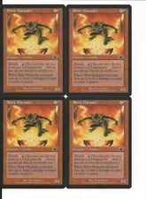 MTG: SKIRK MARAUDER Legions COMMON; played, Excellent condition x4