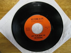 The Passions – Oh Melancholy Me / Just To Be With You – Audicon 45 ex++ - Picture 1 of 9