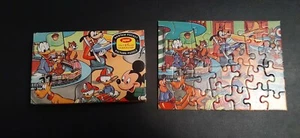 Vintage Jaymar Walt Disney World Bild Taschenpuzzle, Mickey, Goofy, Bin A - Bild 1 von 1