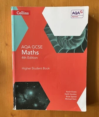 GCSE Maths Higher Student Book - Collins AQA - Image 1 of 4