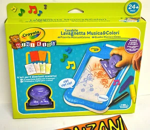 LAVAGNETTA MUSICA & COLORI CRAYOLA ( + 24 MESI ) LAVABILE, EDICATIVO CRAYOLA - Imagen 1 de 2