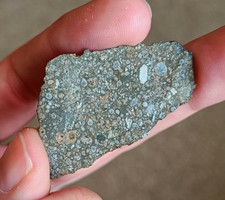 NWA 13543 CV3 Carbonaceous Chondrite 5.83g Thick Slice w/CAI