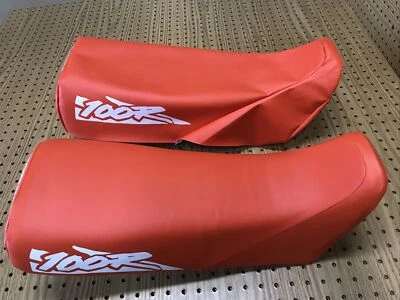 HONDA XR100R SEAT COVER 1994 MODEL (ORANGE) (H*-379) - Image 1 of 4