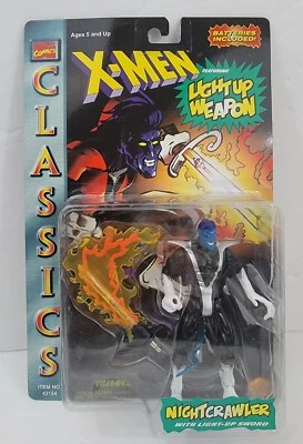 Figura de acción Marvel Comics Classics X-Men Nightcrawler ToyBiz de colección 1996 nueva Foto 1 de 4
