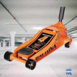 Floor Jack 4 Ton Heavy Duty Steel Ultra Low Profile Rapid Pump Car Lowrider Tool - Picture 1 of 6