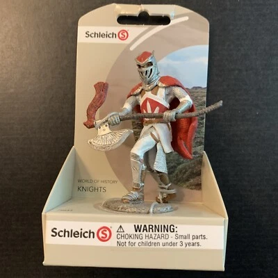 Schleich Red Griffin Knight with Axe Action Figure 72037 - Image 1 of 4
