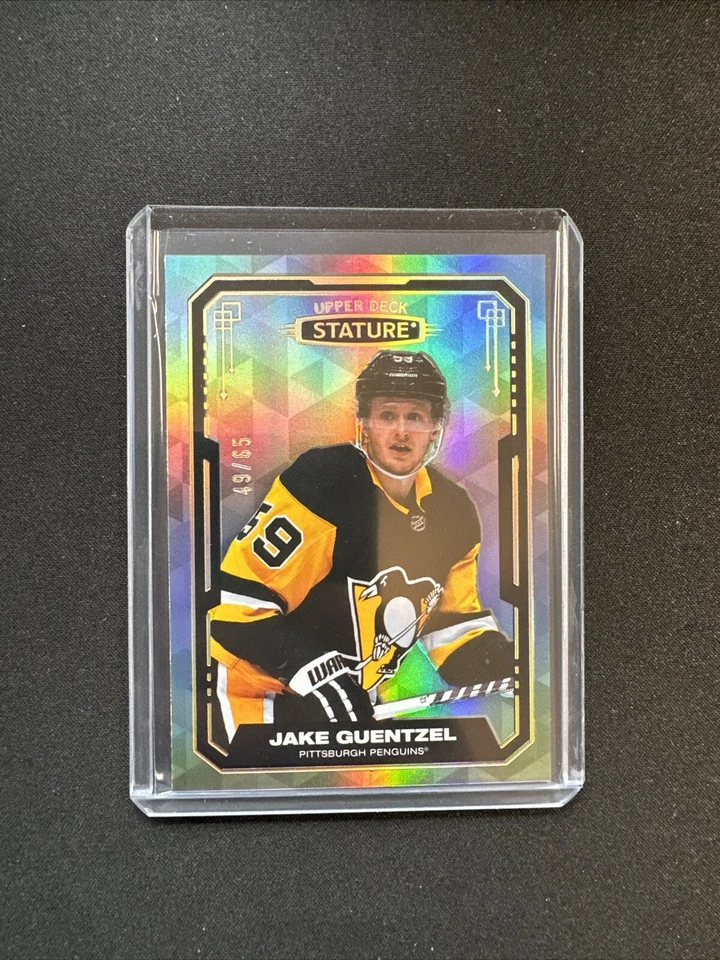 2021-22 Upper Deck Stature #61 Jake Guentzel /65 - Image 1 of 2