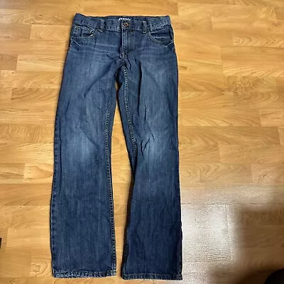 PSNY 男孩牛仔裤 14H 可调腰带弹性内置 30x28 — 第 1/4 张图片