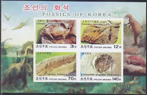 Korea - 2004 Imperforated - MNH - (SS 579) Fossils - Picture 1 of 1