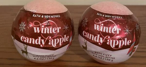 “Winter Candy Apple” Bath Fizzy Bomb  X 2  4.6oz Bath & Body Works. Ships Free!! - Picture 1 of 3