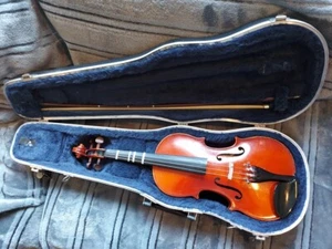 Glaesel Stradivarius Faciebat Cremona 3/4 Violin. Germany 1992. Very Good Cond - Picture 1 of 21
