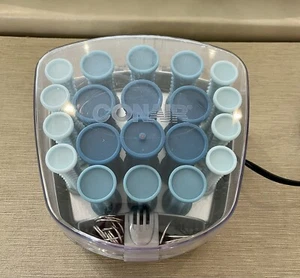 CONAIR Compact Hot Rollers Set 20 Multi Size HS34RW - Blue Preowned - Picture 1 of 7