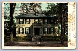 Postcard Portsmouth NH Wentworth House Naval Officer Posted 1910 Phostint - Picture 1 of 2