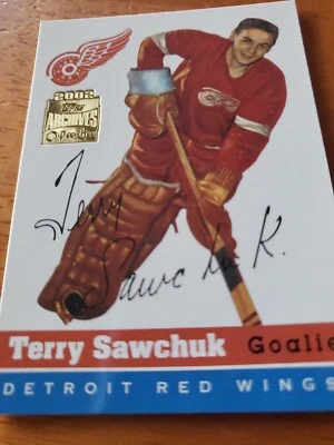 TERRY SAWCHUK 2002 TOPPS/OPEE-CHEE REPRINT - Image 1 of 4