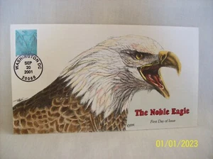 Collins  FDC for the Noble Eagle from 2001 - Picture 1 of 2
