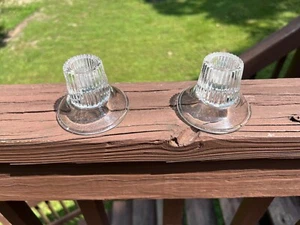 Juego Candelabro Cónico de Vidrio, Decoración de Interior Minimalista|Decoración de Fiesta - Imagen 1 de 8