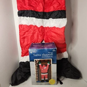 Hoppla! Weihnachtsmann verrutscht! Holiday Time Dekoration 15307 Weihnachten Hängedeko NEU - Bild 1 von 9