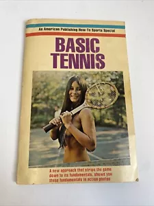 Basic Tennis 1974 American Publishing Corporation Text By Bob Gordon - Picture 1 of 5