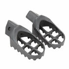 Racing Footrests Steel Gray Left, Right Mx Racing Fits For  Suzuki Rm 80 1993-01