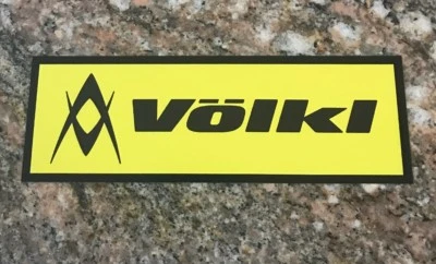 Volkl Ski Sticker - Skis Skiing Mountain Sports Gear