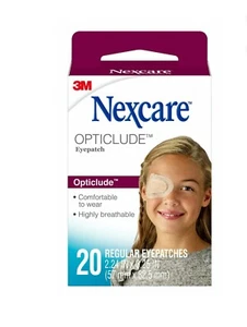 Opticlude Eye Patch Regular Size Nexcare - 20 Pcs. New Ship Free Same Day - Picture 1 of 2