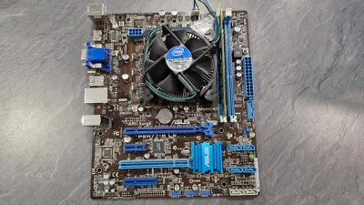 Asus P8H77-M LE Motherboard + Core i3 3220 - 3.2 Ghz + 8 GB + Ventirad + IO Shield - Image 1 of 4