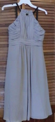 Vestido Mujer Sin Marca-Gris-Formal-Corto--Talla Mediana-?-Grande-? Foto 1 de 2