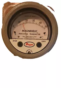 Transmisor indicador de presión diferencial magnehelic Dwyer 605 Series 605-0 - Imagen 1 de 6