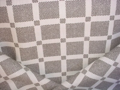 2-1/4Y GP & J Baker BP10058 Picnic Check Square Linen Print Upholstery Fabric - Image 1 of 4