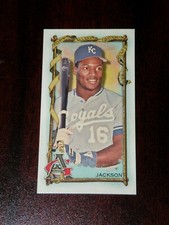 BO JACKSON RIP CARD EXCLUSIVE MINI SP 2023 TOPPS ALLEN AND GINTER #384