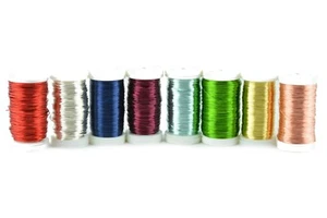 Lackdraht, Blumendraht, Basteldraht - Ø 0,3mm - 100gr. Snapspule - ver. Farben - Bild 1 von 23