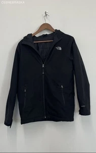 The North Face Black Boys Windwall Hooded Jacket - Size XL - Picture 1 of 10