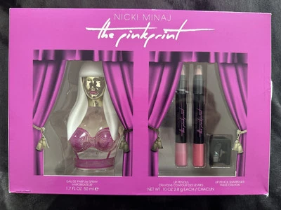 The Pink Print by Nicki Minaj Perfume Set 50ml 1.7 Oz With Lip Pencils - Image 1 of 2