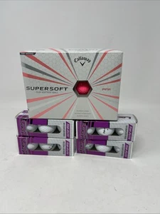Callaway Supersoft Pink 12 Golf Balls + 12 Top Flite Lady Max Distance - Picture 1 of 5