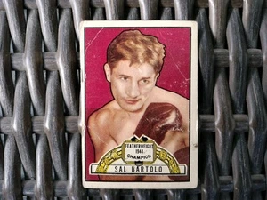1951 Ringside Boxing Sal Bartolo #28 Fair to Good - Bild 1 von 2
