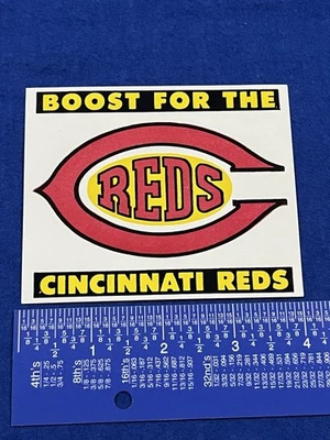 Vintage Cincinnati Reds Baseball Decal - Image 1 of 3