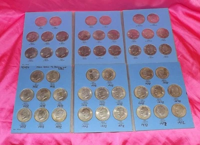 (48) GRANDE LOTE 40% de moedas de dólar Eisenhower 1972 prata - Imagem 1 de 2