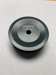 Vintage Moroso 64071 Chevy 4" Single Groove Underdrive Crank Pulley Short W/P - Bild 1 von 4