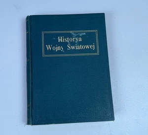 ANTIKES BUCH 1. WELTKRIEG POLNISCH 1920 HISTORYA WOJNY SWIATOWEJ - Bild 1 von 7
